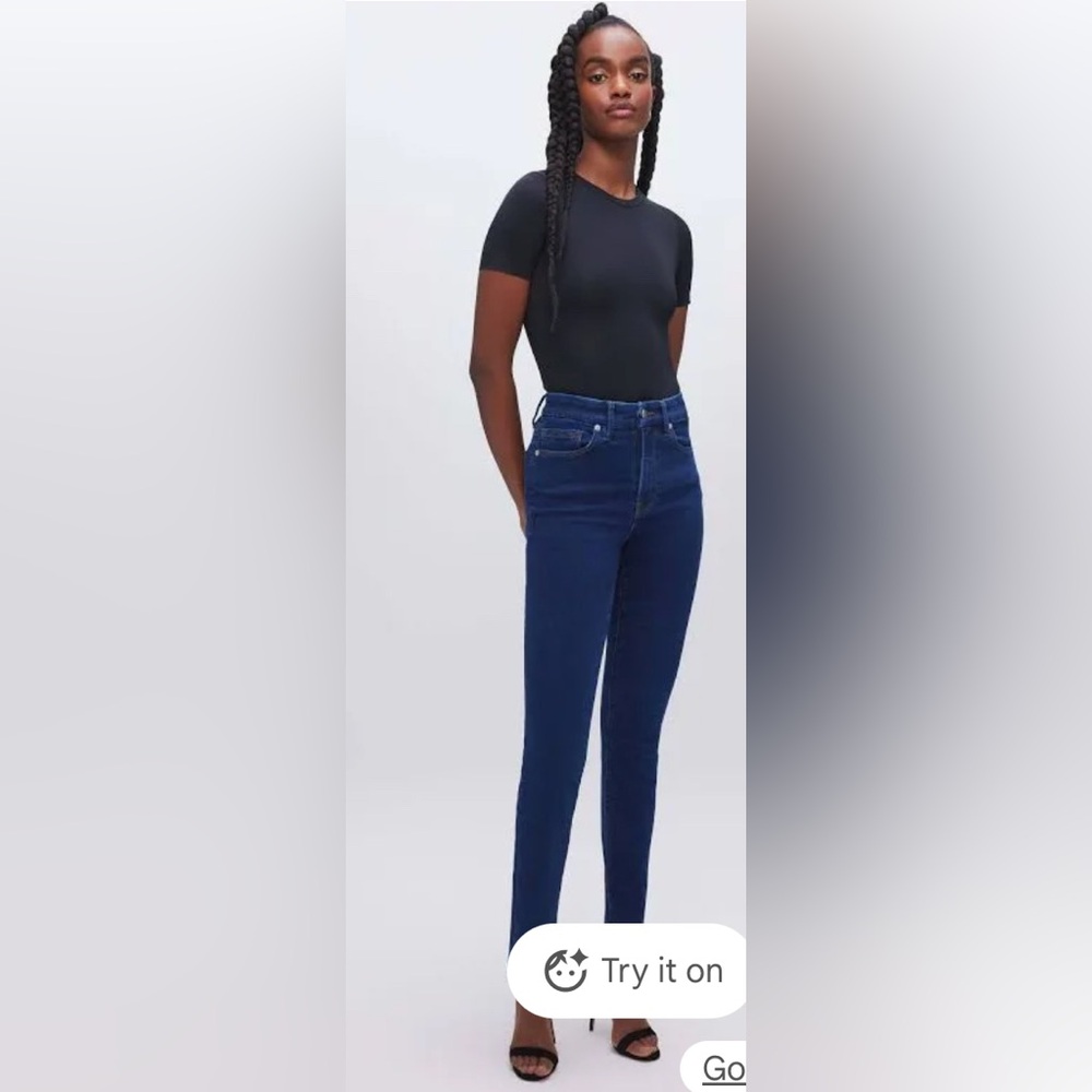 Good American Good Waist Skinny Jeans
